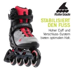 Rollerblade Macroblade 90 W - Women Fitness Inline Skates - Neutral Grey/paradise Pink -Fitness-Mode Winkel macroblade 90 woman 9 1246542