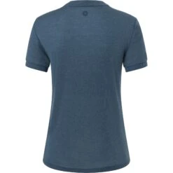 Marmot Switchback Dames Shirt Met Korte Mouwen - Dusty Teal -Fitness-Mode Winkel marmot switchback short sleeve shirt women dusty teal 2 1402564
