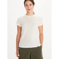 Marmot Switchback Dames Shirt Met Korte Mouwen - Papyrus -Fitness-Mode Winkel marmot women switchback short sleeve shirt papyrus 3 1187174