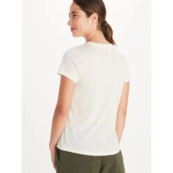 Marmot Switchback Dames Shirt Met Korte Mouwen - Papyrus -Fitness-Mode Winkel marmot women switchback short sleeve shirt papyrus 4 1187175