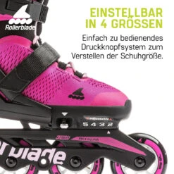 Rollerblade Microblade - Kids Inline Skates - Black/green 29 Rollerblade Microblade - Kids Inline Skates - Black/green -Fitness-Mode Winkel microblade adjustable 1221523