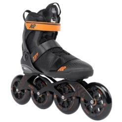 K2 MOD 110 - Speed / Marathon Inline Skates - Black / Orange