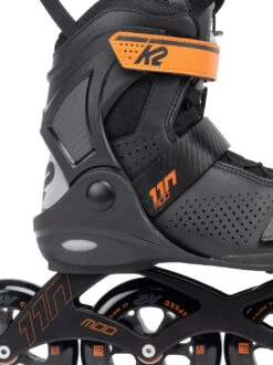K2 MOD 110 - Speed / Marathon Inline Skates - Black / Orange -Fitness-Mode Winkel mod 110 3 1240956