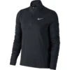 Nike T-Shirt Met Lange Mouwen En 1/2 Ritssluiting Dames - Black/reflectivity CU3220-010 -Fitness-Mode Winkel nike 1 2 zip womens running top black reflectivity cu3220 010 2 874640