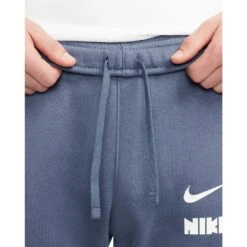 Nike Club Fleece Joggingbroek Voor Heren - Diffused Blue DX0795-491 -Fitness-Mode Winkel nike club fleece mens jogger pants diffused blue dx0795 491 2 1430756
