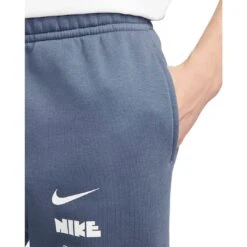 Nike Club Fleece Joggingbroek Voor Heren - Diffused Blue DX0795-491 -Fitness-Mode Winkel nike club fleece mens jogger pants diffused blue dx0795 491 3 1430755