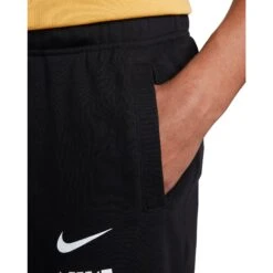 Nike Club Fleece Korte Broek Heren - Zwart FB8830-010 -Fitness-Mode Winkel nike club fleece mens shorts black fb8830 010 5 1476857