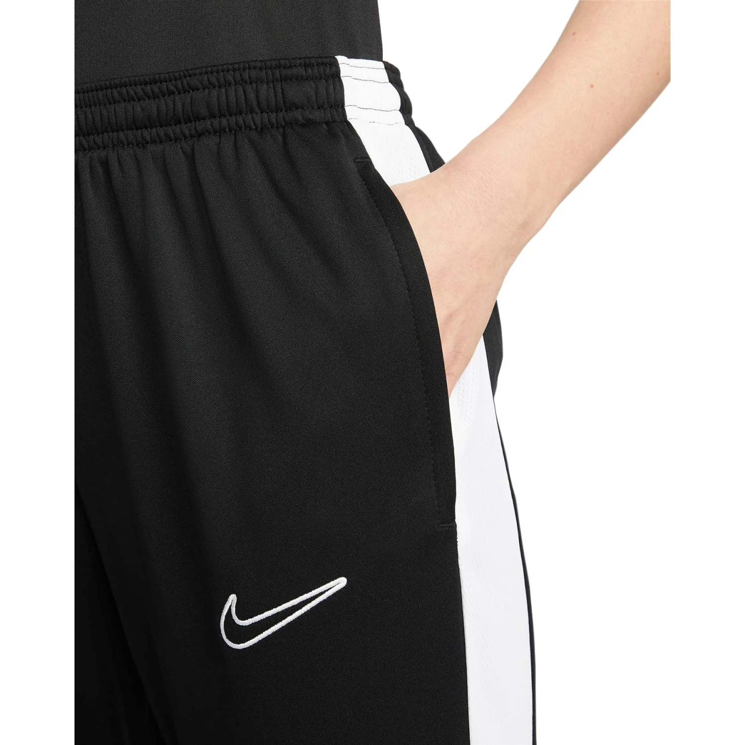 Nike Dri-FIT Academy Dames Broek - Zwart/wit/wit DX0508-010 7 Nike Dri-FIT Academy Dames Broek - Zwart/wit/wit DX0508-010 - Afbeelding 5