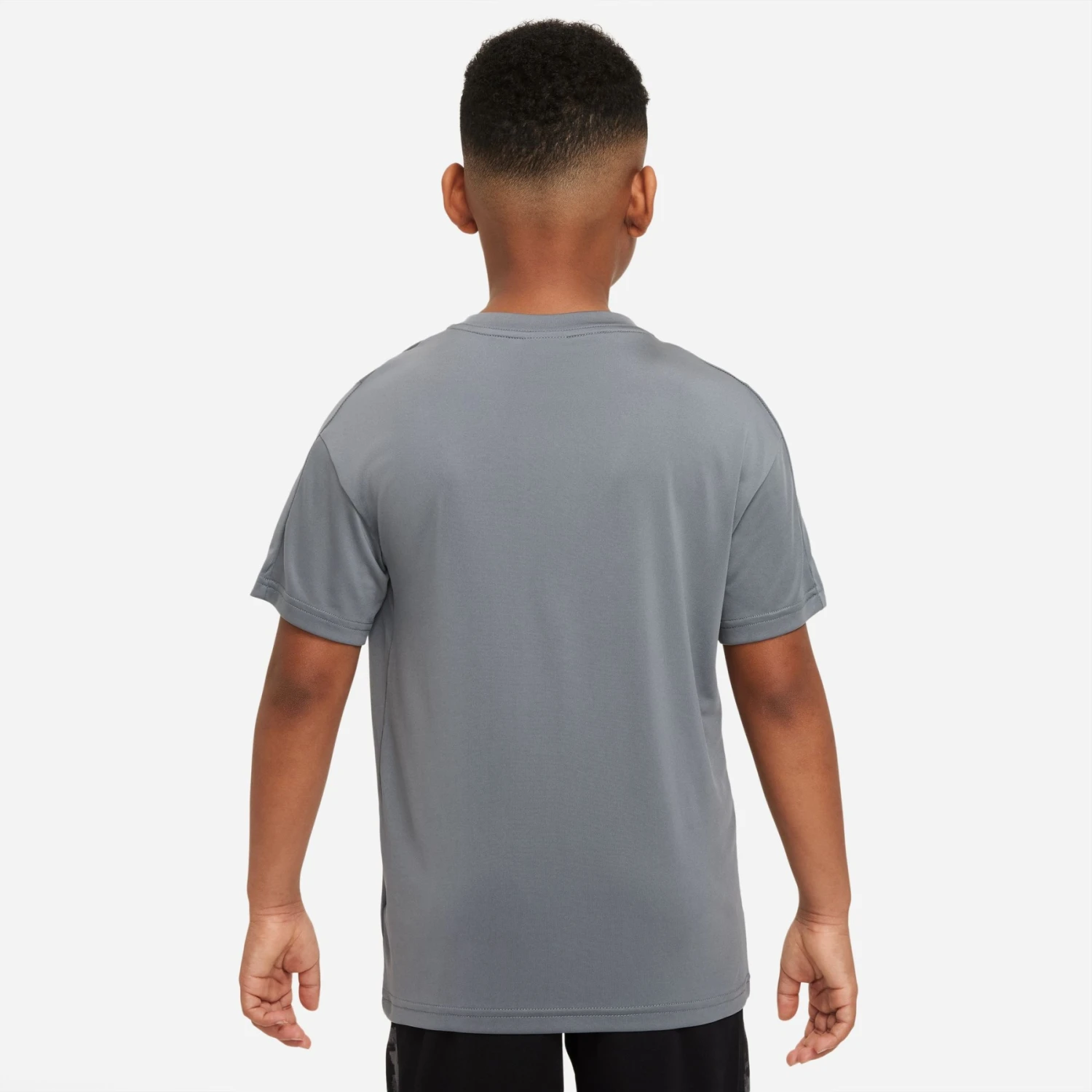 Nike Dri-FIT Trainingsshirt Kinderen - Smoke Grey/black DM8535-084 5 Nike Dri-FIT Trainingsshirt Kinderen - Smoke Grey/black DM8535-084 - Afbeelding 3
