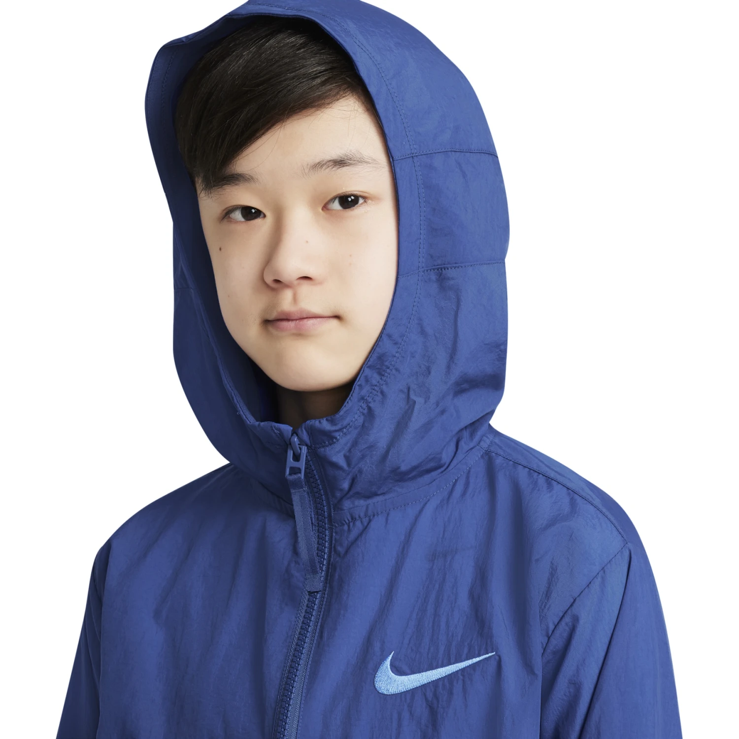 Nike Dri-FIT Crossover Basketball Jas Kinderen - Game Royal/midnight Navy/university Blue DM8178-480 5 Nike Dri-FIT Crossover Basketball Jas Kinderen - Game Royal/midnight Navy/university Blue DM8178-480 - Afbeelding 3