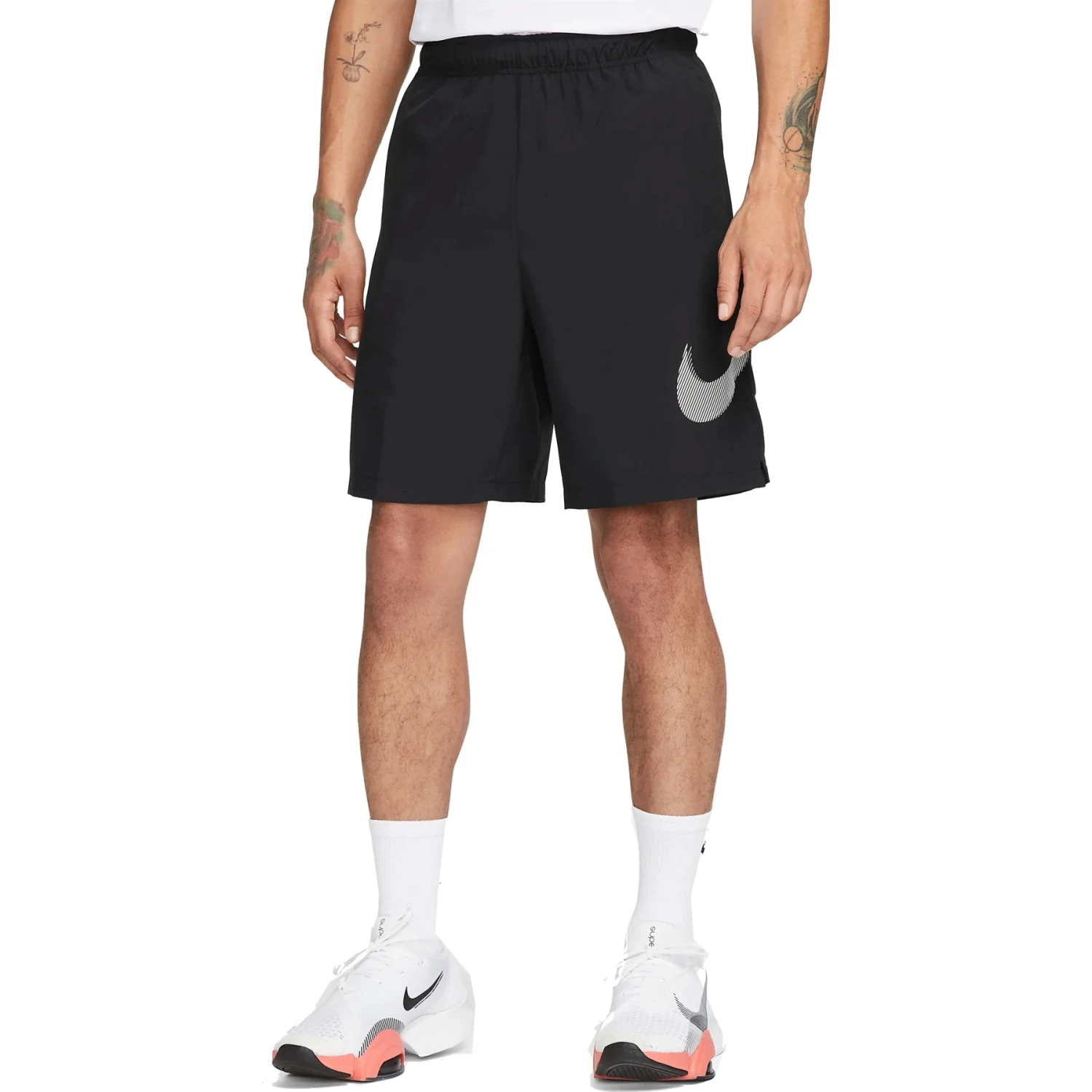 Nike Dri-FIT Web-Trainingsshorts Heren - Black/smoke Grey/white DQ4799-010 7 Nike Dri-FIT Web-Trainingsshorts Heren - Black/smoke Grey/white DQ4799-010 - Afbeelding 5