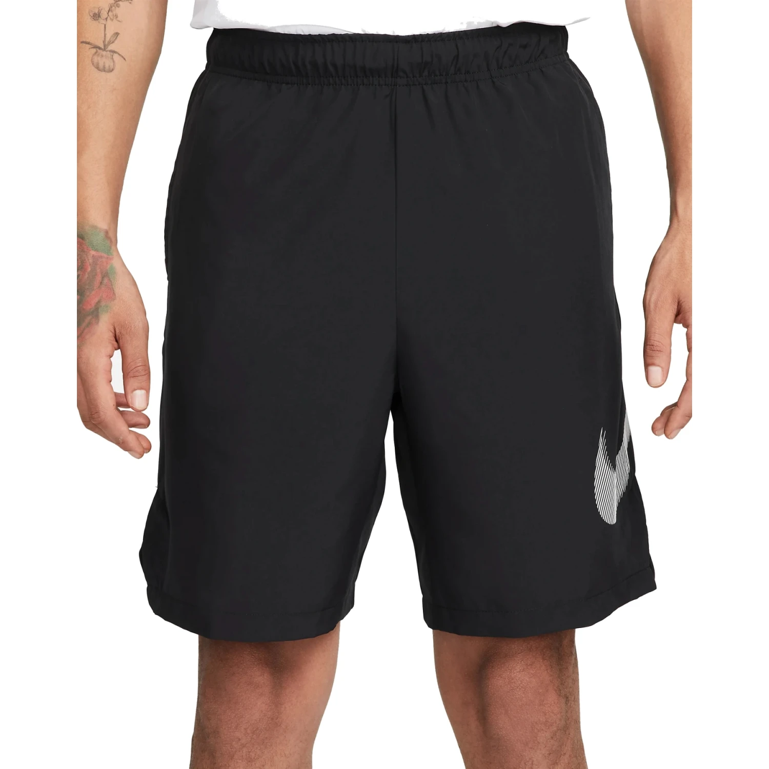 Nike Dri-FIT Web-Trainingsshorts Heren - Black/smoke Grey/white DQ4799-010 3 Nike Dri-FIT Web-Trainingsshorts Heren - Black/smoke Grey/white DQ4799-010