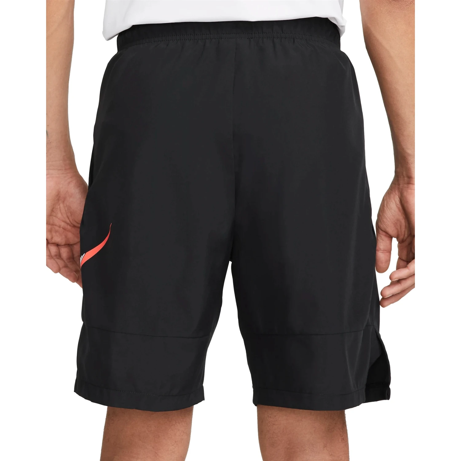 Nike Dri-FIT Web-Trainingsshorts Heren - Black/smoke Grey/white DQ4799-010 4 Nike Dri-FIT Web-Trainingsshorts Heren - Black/smoke Grey/white DQ4799-010 - Afbeelding 2