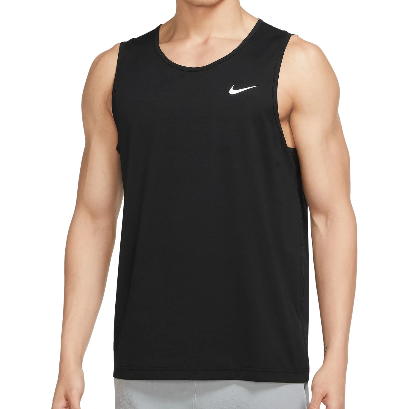 Nike Dri-FIT UV Hyverse T-Shirt Fitness Heren - Zwart/wit DV9841-010 3 Nike Dri-FIT UV Hyverse T-Shirt Fitness Heren - Zwart/wit DV9841-010