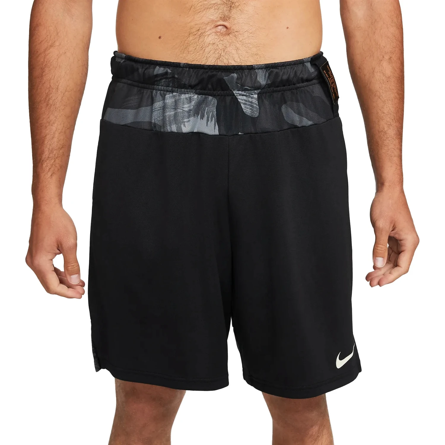Nike Dri-FIT Strick-Trainingsshorts Heren - Black/black/coconut Milk DQ4810-010 3 Nike Dri-FIT Strick-Trainingsshorts Heren - Black/black/coconut Milk DQ4810-010