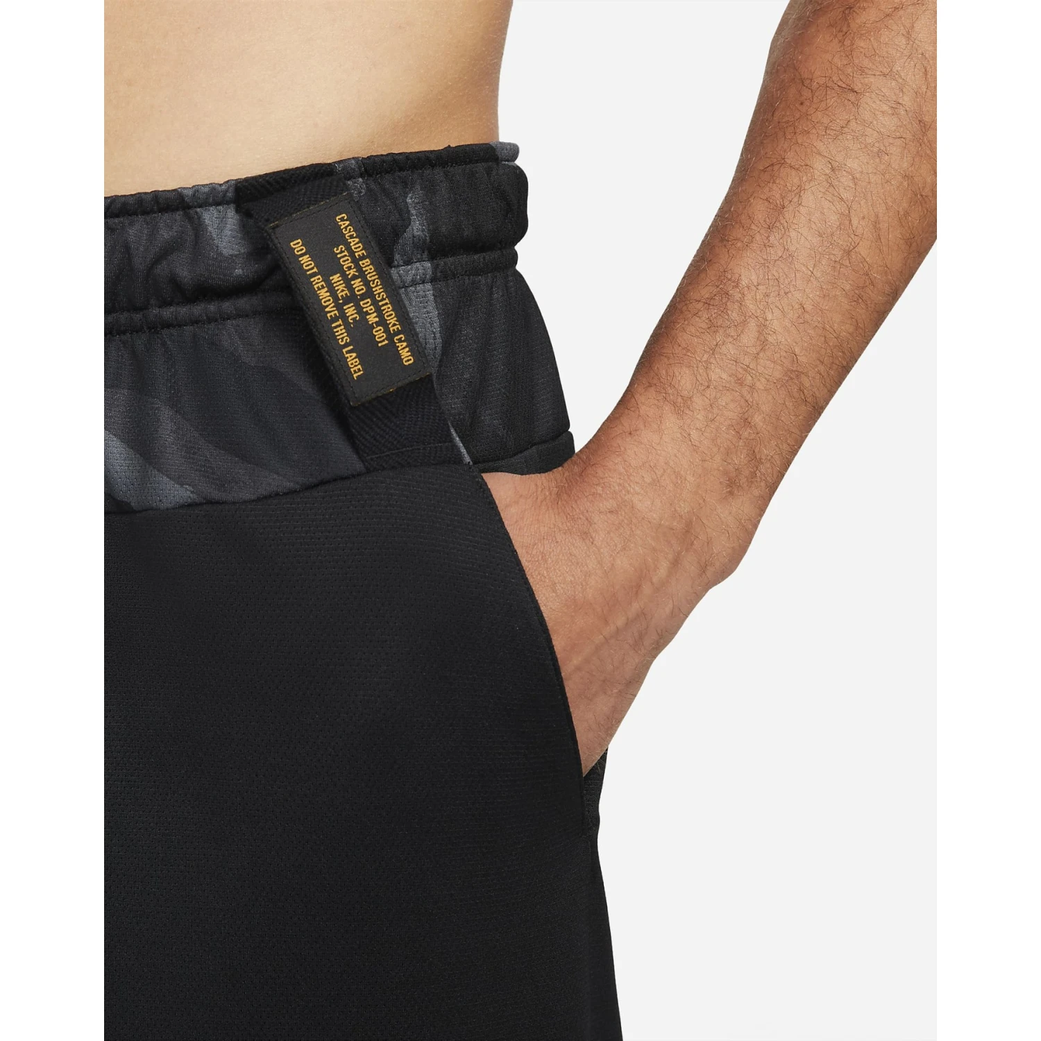 Nike Dri-FIT Strick-Trainingsshorts Heren - Black/black/coconut Milk DQ4810-010 6 Nike Dri-FIT Strick-Trainingsshorts Heren - Black/black/coconut Milk DQ4810-010 - Afbeelding 4