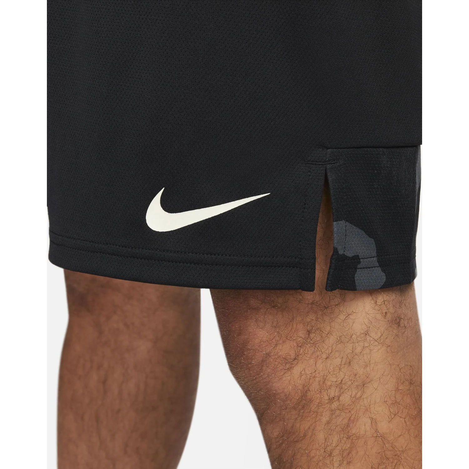 Nike Dri-FIT Strick-Trainingsshorts Heren - Black/black/coconut Milk DQ4810-010 7 Nike Dri-FIT Strick-Trainingsshorts Heren - Black/black/coconut Milk DQ4810-010 - Afbeelding 5