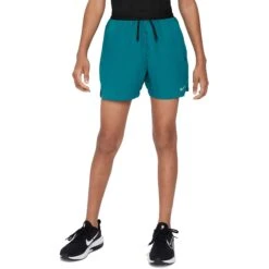 Nike Multi Tech EasyOn Dri-FIT Training Shorts Voor Kinderen - Geode Teal/black FB1294-381 -Fitness-Mode Winkel nike dri fit multi tech kids short geode teal black fb1294 381 4 1557329