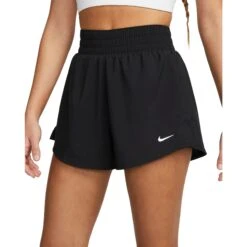 Nike One Dri-FIT 2-In-1 Korte Broek 3" Dames - Black/reflective Silver DX6016-010