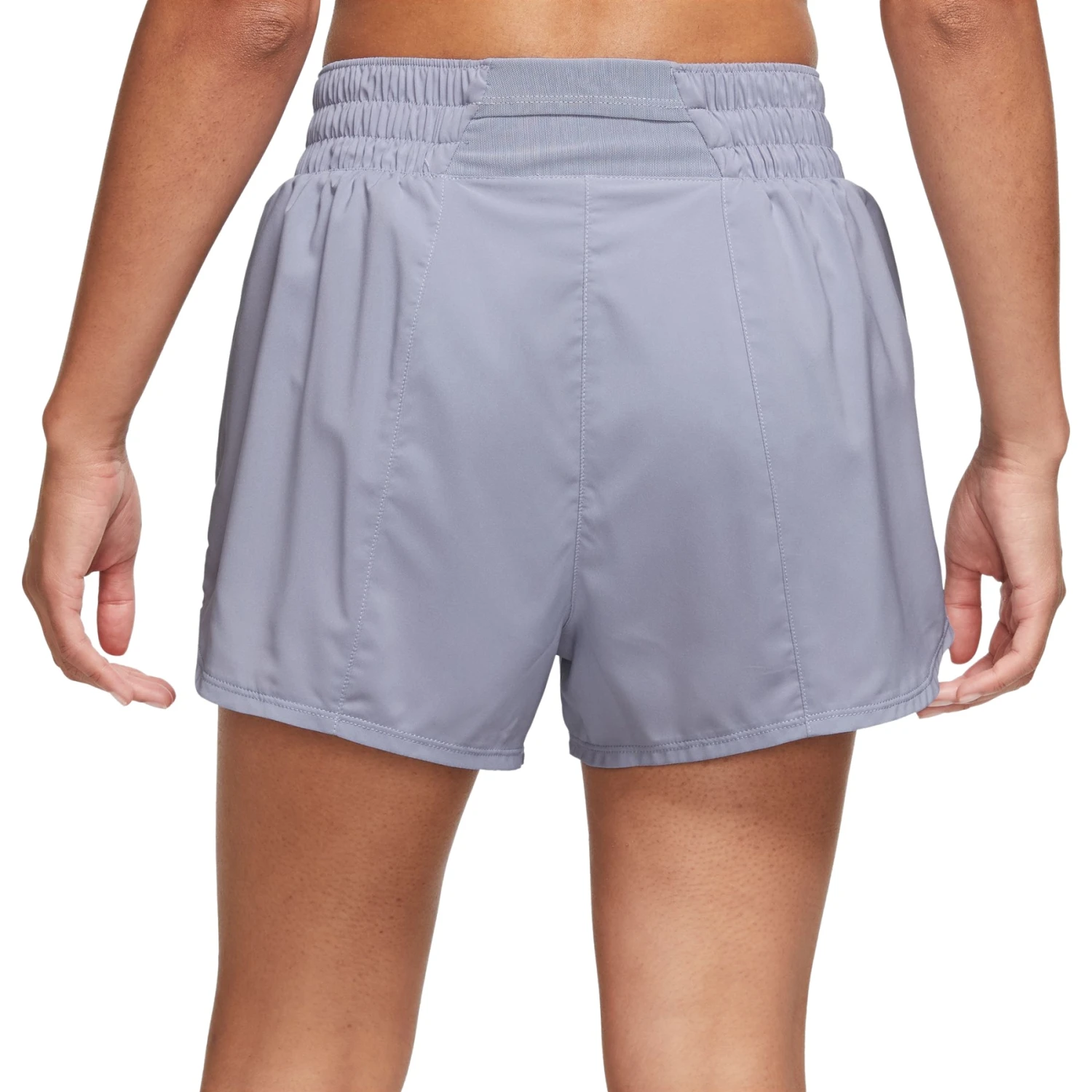 Nike One Dri-FIT Korte Broek 3" Dames - Indigo Haze/reflective Silver DX6010-519 4 Nike One Dri-FIT Korte Broek 3" Dames - Indigo Haze/reflective Silver DX6010-519 - Afbeelding 2