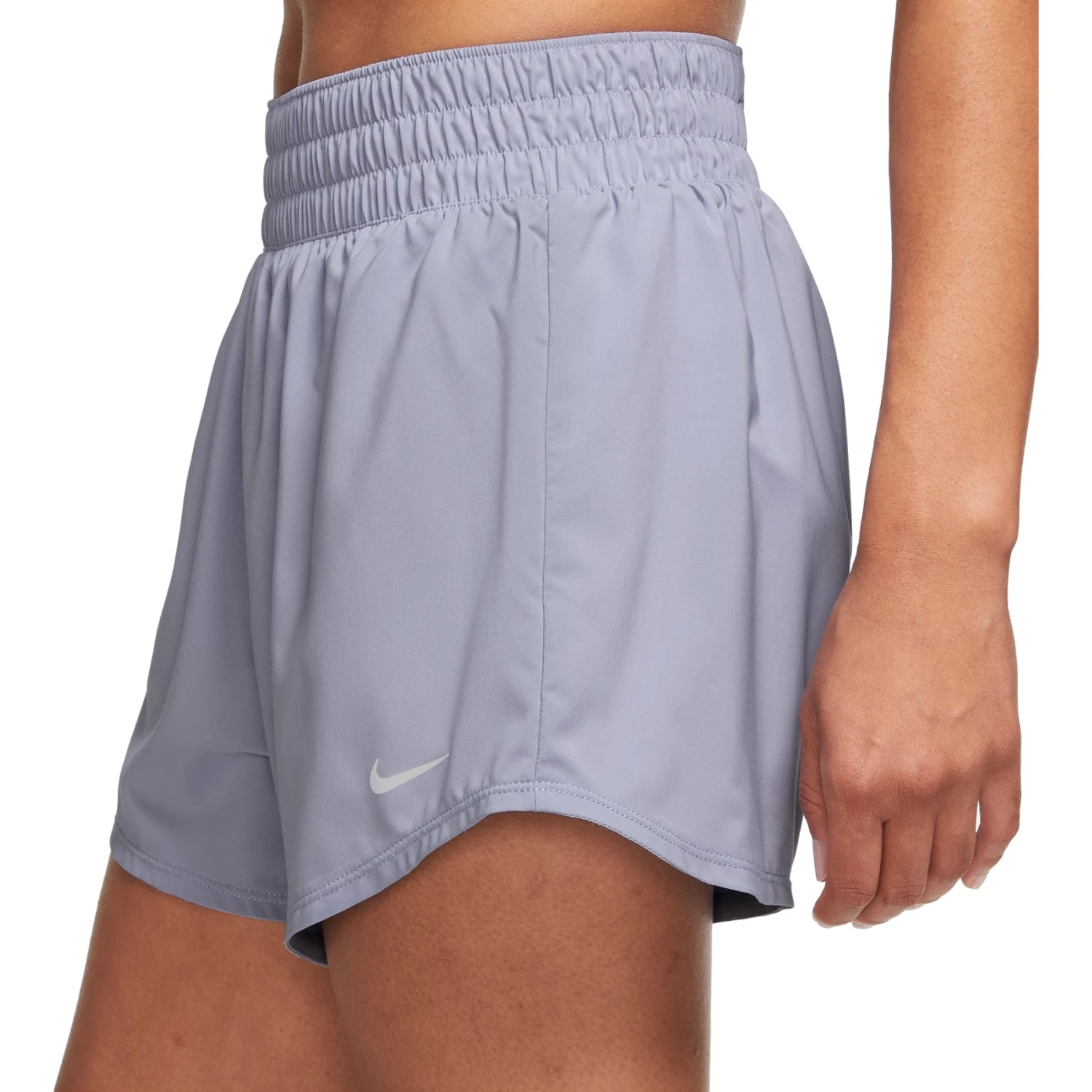 Nike One Dri-FIT Korte Broek 3" Dames - Indigo Haze/reflective Silver DX6010-519 5 Nike One Dri-FIT Korte Broek 3" Dames - Indigo Haze/reflective Silver DX6010-519 - Afbeelding 3