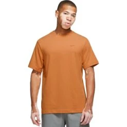 Nike Dri-FIT Primary T-Shirt Fitness Heren - Monarch/heather/monarch DV9831-815