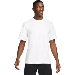 Nike Dri-FIT Primary T-Shirt Fitness Heren - Wit/wit DV9831-100