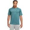 Nike Dri-FIT Ready Fitness T-Shirt Heren - Mineral Teal/heather/black DV9815-379 1 Nike Dri-FIT Ready Fitness T-Shirt Heren - Mineral Teal/heather/black DV9815-379 -Fitness-Mode Winkel nike dri fit ready mens short sleeve fitness top mineral teal htr black dv9815 379 2 1425096