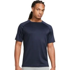 Nike Dri-FIT Ready Fitness T-Shirt Heren - Obsidian/black DV9815-451