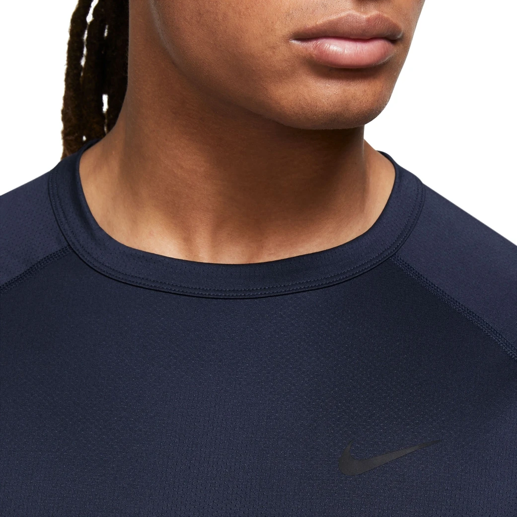 Nike Dri-FIT Ready Fitness T-Shirt Heren - Obsidian/black DV9815-451 5 Nike Dri-FIT Ready Fitness T-Shirt Heren - Obsidian/black DV9815-451 - Afbeelding 3