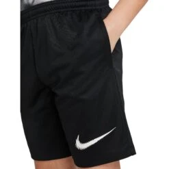 Nike Trophy23 Dri-FIT Shorts Kinderen - Zwart/wit FD3959-010 -Fitness-Mode Winkel nike dri fit trophy23 kids shorts gx black white fd3959 010 4 1544331