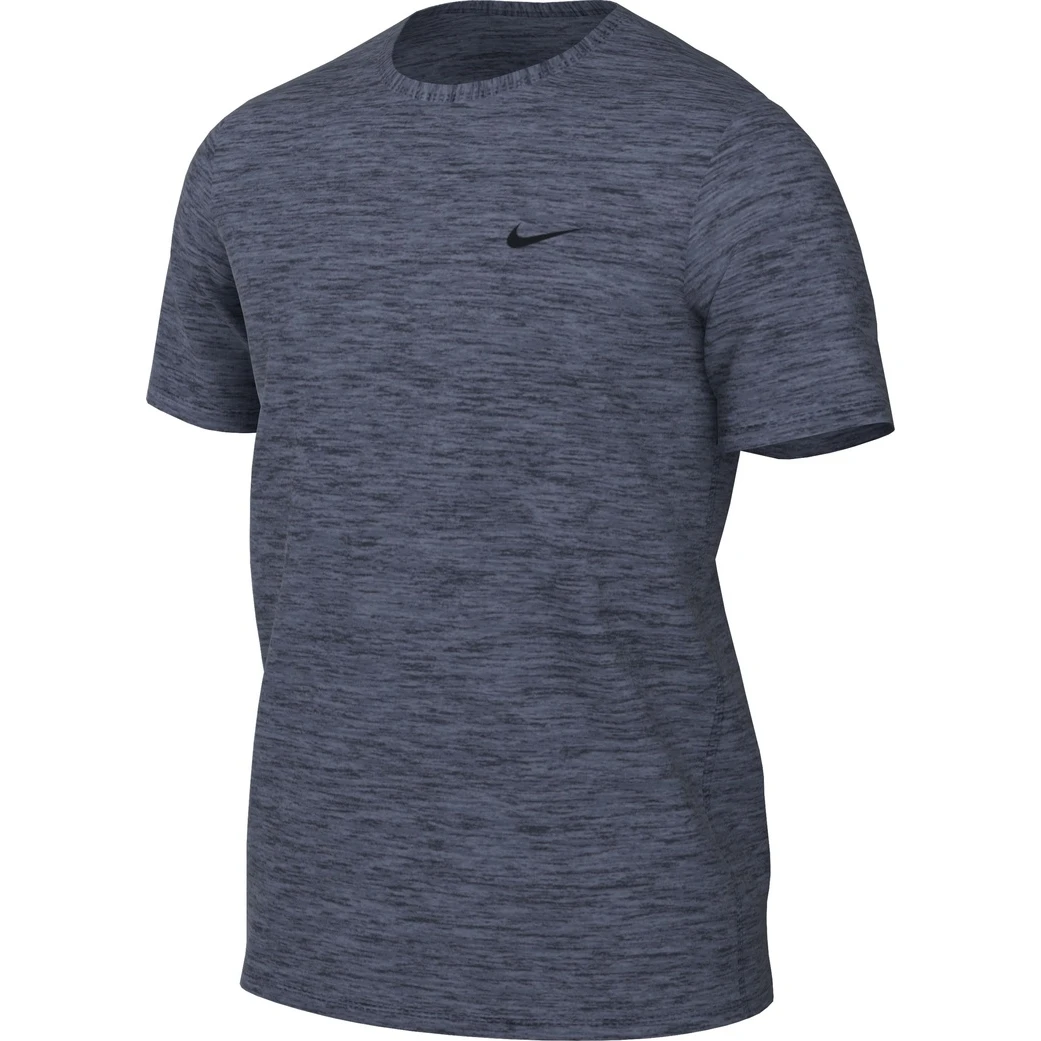 Nike Dri-FIT UV Hyverse T-Shirt Fitness Heren - Obsidian/heather/black DV9839-451 3 Nike Dri-FIT UV Hyverse T-Shirt Fitness Heren - Obsidian/heather/black DV9839-451