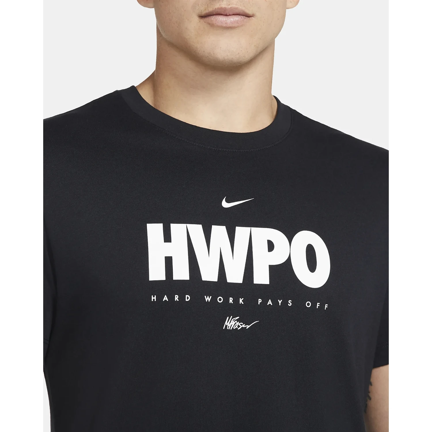 Nike Dri-FIT "HWPO" Trainings-T-Shirt Heren - Black DA1594-010 6 Nike Dri-FIT "HWPO" Trainings-T-Shirt Heren - Black DA1594-010 - Afbeelding 4