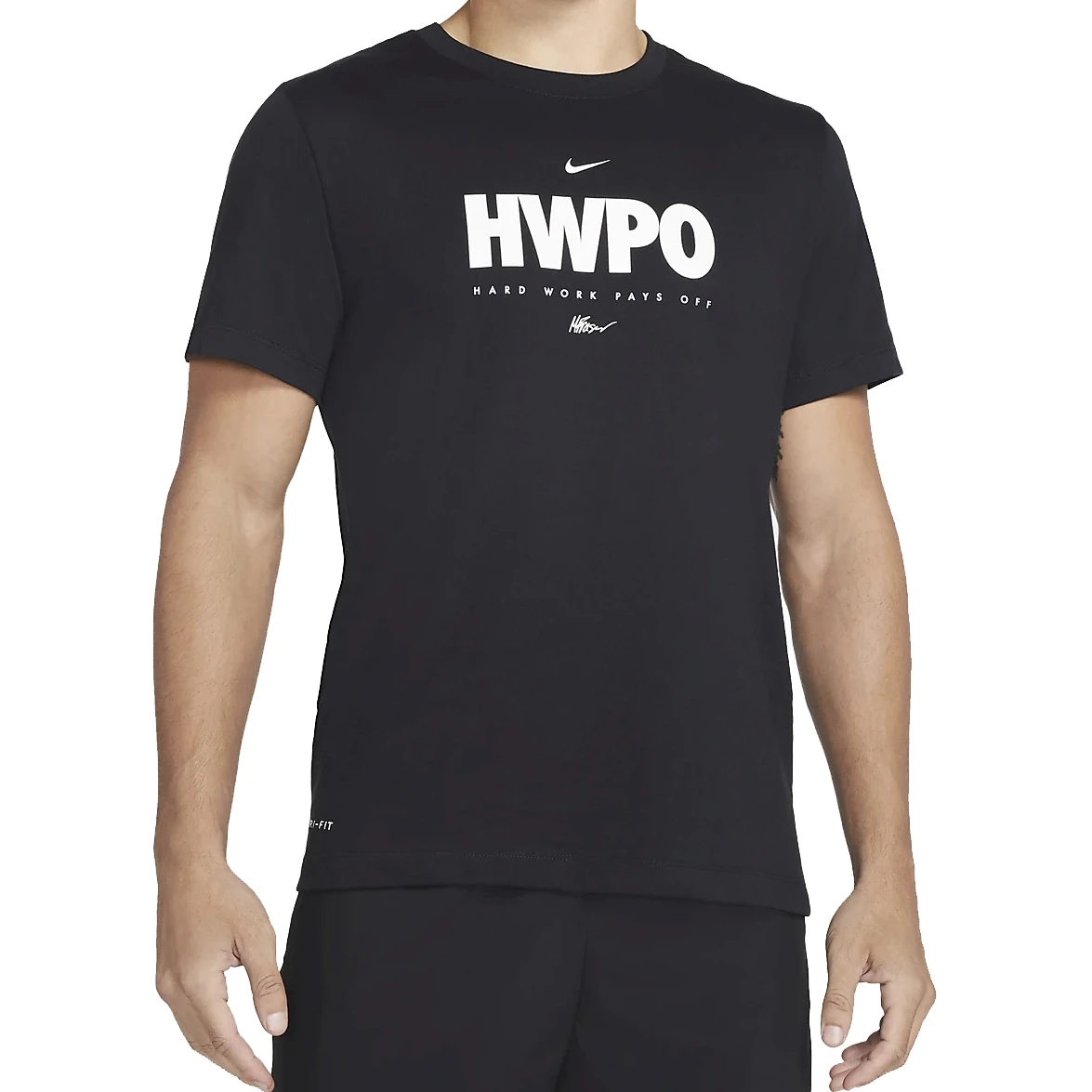 Nike Dri-FIT "HWPO" Trainings-T-Shirt Heren - Black DA1594-010 3 Nike Dri-FIT "HWPO" Trainings-T-Shirt Heren - Black DA1594-010