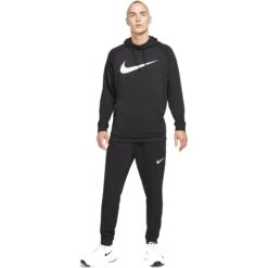 Nike Dry Tapered Broek Heren - Black/white CZ6379-010 -Fitness-Mode Winkel nike dry tapered training pants men black white cz6379 010 6 1572634