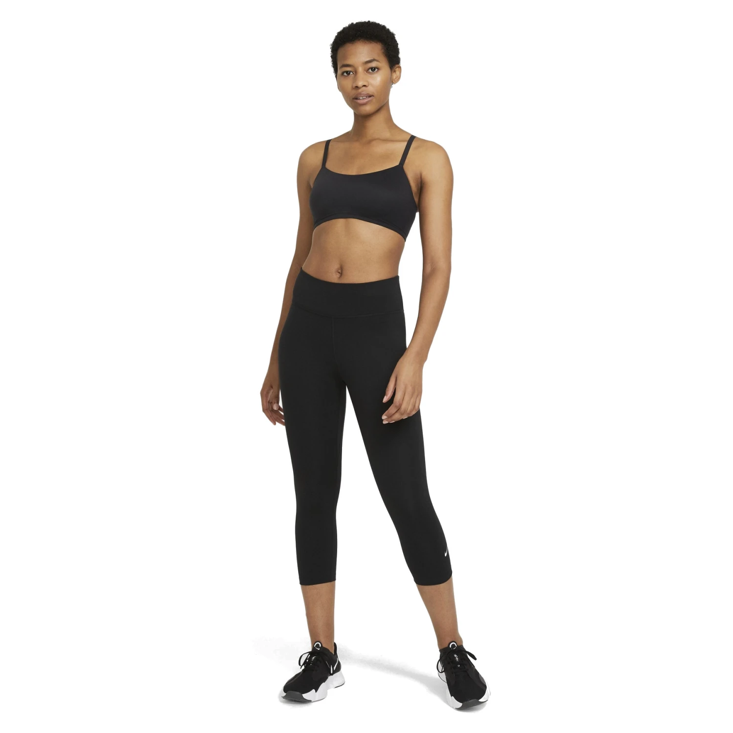Nike One Leggings Dames - Black/white DD0245-010 9 Nike One Leggings Dames - Black/white DD0245-010 - Afbeelding 7