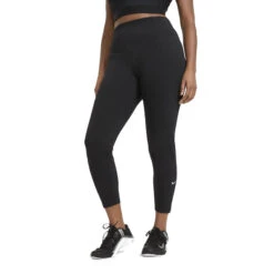 Nike One Legging Met Halfhoge Taille Voor Dames - Black/white DD0252-010 -Fitness-Mode Winkel nike one damen leggings black white dd0252 010 6 918886