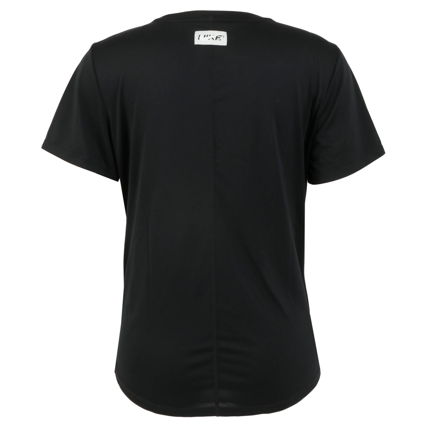 Nike Dri-FIT One Hybrid T-Shirt Dames - Zwart DX0094-010 4 Nike Dri-FIT One Hybrid T-Shirt Dames - Zwart DX0094-010 - Afbeelding 2