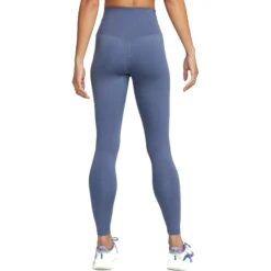 Nike Dri-FIT One Legging Dames - Diffused Blue/white DM7278-491 -Fitness-Mode Winkel nike one dri fit womens high rise leggings diffused blue white dm7278 491 3 1415296