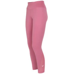 Nike One 7/8-Leggings Dames - Desert Berry/white DD0249-667