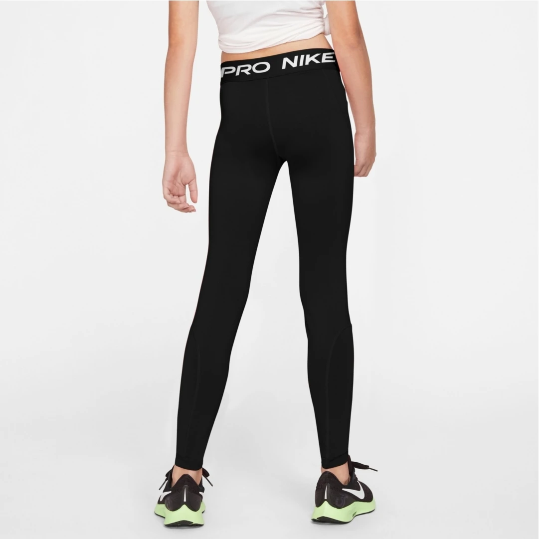Nike Pro Leggings Kinderen - Black/white DA1028-010 6 Nike Pro Leggings Kinderen - Black/white DA1028-010 - Afbeelding 4