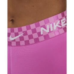 Nike Pro Dri-FIT Graphic Training Leggings Dames - Active Fuchsia/ocean Bliss DX0080-623 -Fitness-Mode Winkel nike pro dri fit graphic womens mid rise tights active fuchsia ocean bliss dx0080 623 3 1423392