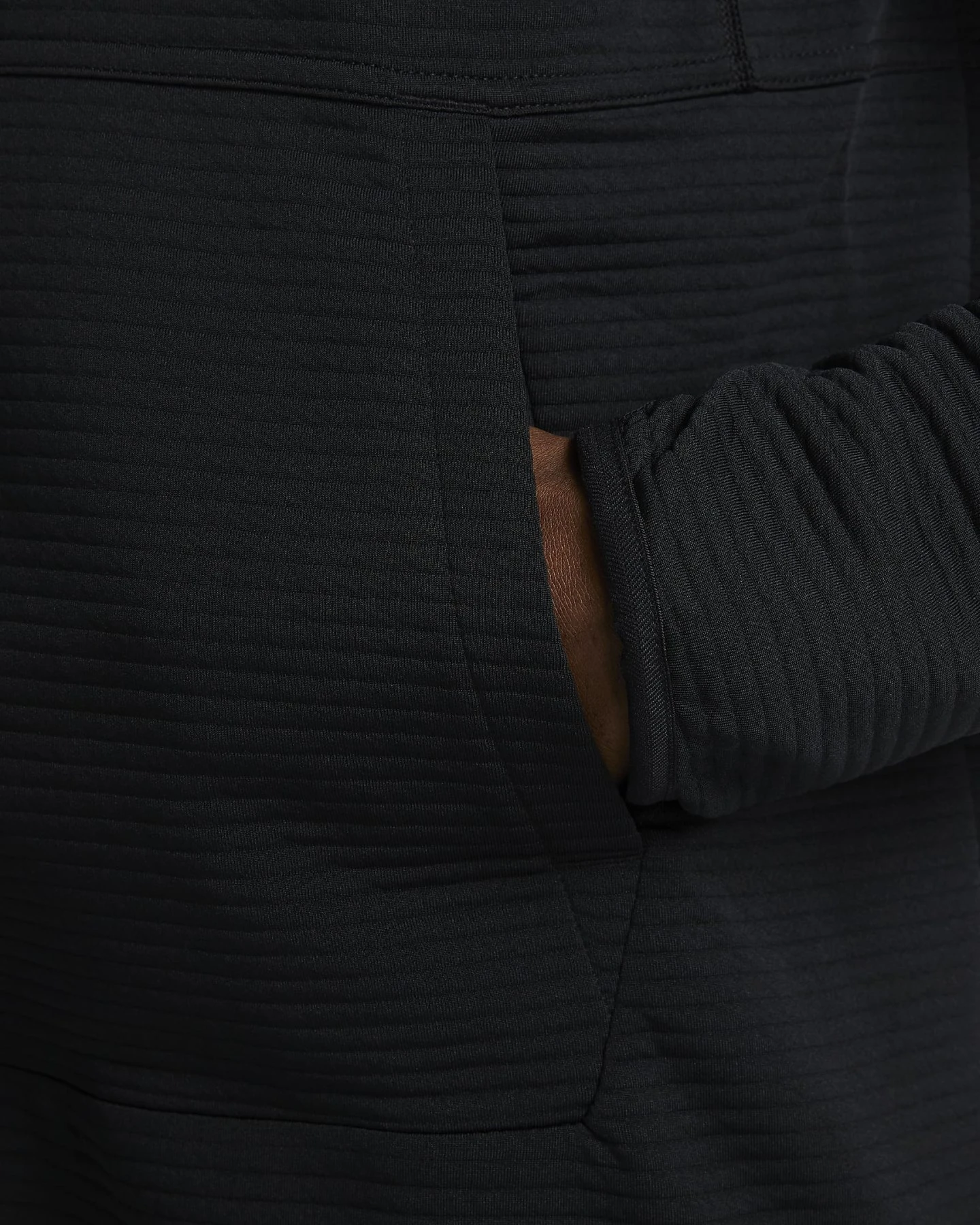 Nike Pro Dri-FIT Fleece Fitness Hoodie Heren - Black/iron Grey DV9821-010 7 Nike Pro Dri-FIT Fleece Fitness Hoodie Heren - Black/iron Grey DV9821-010 - Afbeelding 5