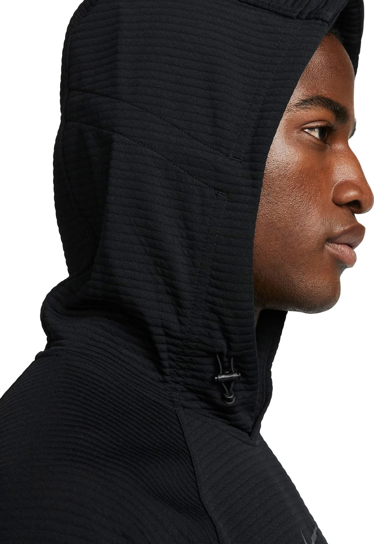 Nike Pro Dri-FIT Fleece Fitness Hoodie Heren - Black/iron Grey DV9821-010 6 Nike Pro Dri-FIT Fleece Fitness Hoodie Heren - Black/iron Grey DV9821-010 - Afbeelding 4