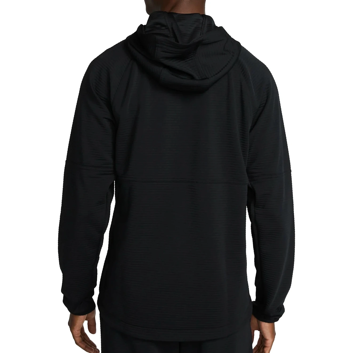 Nike Pro Dri-FIT Fleece Fitness Hoodie Heren - Black/iron Grey DV9821-010 4 Nike Pro Dri-FIT Fleece Fitness Hoodie Heren - Black/iron Grey DV9821-010 - Afbeelding 2