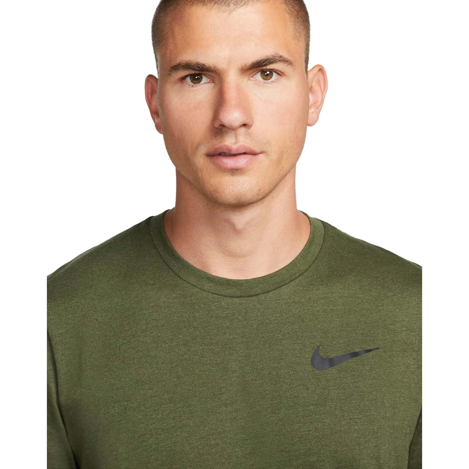 Nike Pro Dri-Fit T-Shirt Heren - Rough Green/black DQ4866-326 5 Nike Pro Dri-Fit T-Shirt Heren - Rough Green/black DQ4866-326 - Afbeelding 3