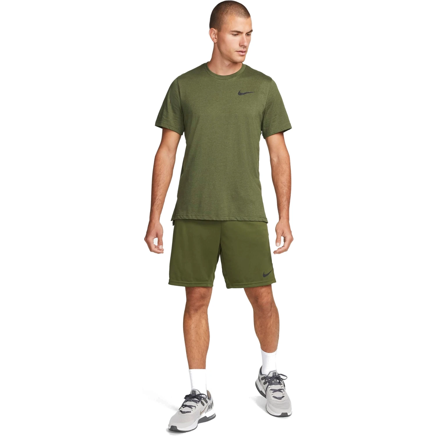 Nike Pro Dri-Fit T-Shirt Heren - Rough Green/black DQ4866-326 7 Nike Pro Dri-Fit T-Shirt Heren - Rough Green/black DQ4866-326 - Afbeelding 5