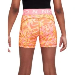 Nike Pro 3" Shorts Kinderen - Monarch/coral Chalk/white DX4989-815 -Fitness-Mode Winkel nike pro kids 3 shorts monarch coral chalk white dx4989 815 3 1480886
