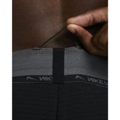 Nike Pro Fleece Fitness Leggings Heren - Black/iron Grey DV9910-010 -Fitness-Mode Winkel nike pro mens fleece fitness pants black iron grey dv9910 010 1 1415241