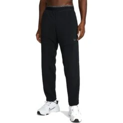 Nike Pro Fleece Fitness Leggings Heren - Black/iron Grey DV9910-010